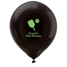 Pickleball Paddle Latex Balloons