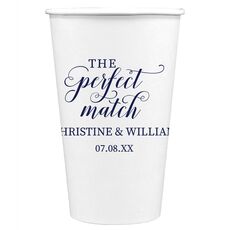The Perfect Match Paper Coffee Cups