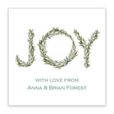 Joy Greenery Enclosure Cards