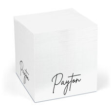 Payton Sticky Memo Cube