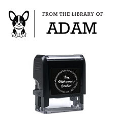 Pick Your Pet Rectangular Self-Inking Book Stamper