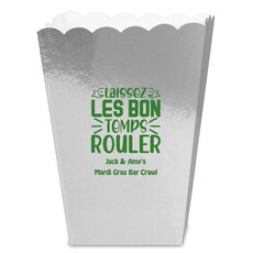 Let The Good Times Roll Mini Popcorn Boxes