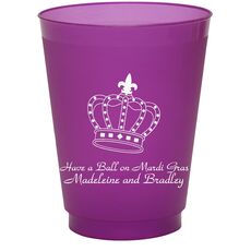Royalty Crown Colored Shatterproof Cups
