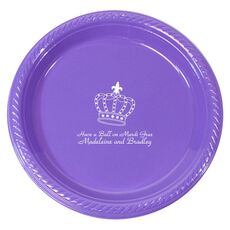 Royalty Crown Plastic Plates