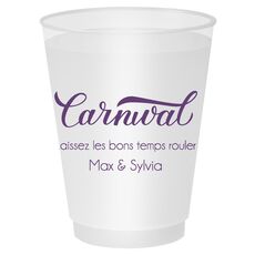 Script Carnival Shatterproof Cups
