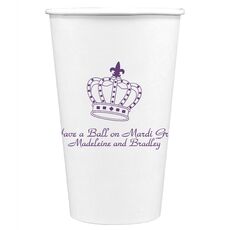Royalty Crown Paper Coffee Cups
