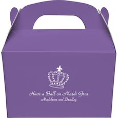 Royalty Crown Gable Favor Boxes