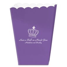 Royalty Crown Mini Popcorn Boxes