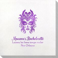 Carnival Mask Bamboo Luxe Napkins