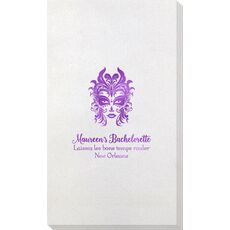 Carnival Mask Bamboo Luxe Guest Towels