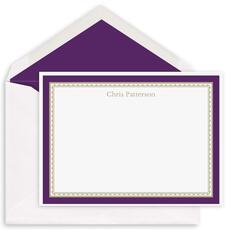 Border Flat Note Cards