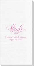 Bride To Be Swish Deville Guest Towels
