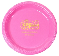 Happy Birthday Twinkles Plastic Plates