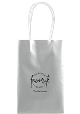 Circle Favorite Guest Medium Twisted Handled Bags