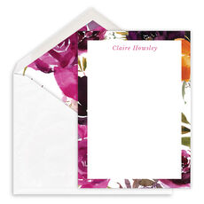 Blooming Borders Petite Flat Notes