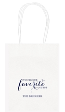 You're Our Favorite Guest Mini Twisted Handled Bags