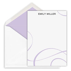 Playful Swirl Petite Flat Notes