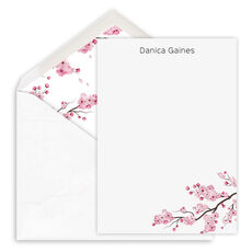 Cherry Blossom Petite Flat Notes
