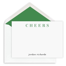 Cheers Petite Flat Note Cards