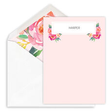 Island Floral Petite Flat Note Cards