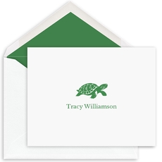 Turtle Folded Note Cards