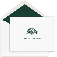 Tortoise Folded Note Cards