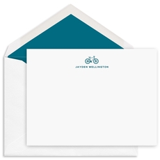 Outdoor Motif of Choice Flat Note Cards - Raised Ink