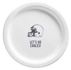 Football Helmet Paper Plates