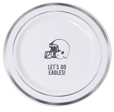 Football Helmet Premium Banded Plastic Plates