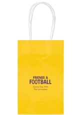 Friends and Football Medium Twisted Handled Bags