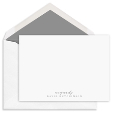 Handwritten Sentiment of Choice Flat Note Cards