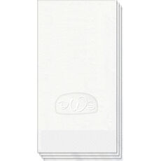 Anthony Monogram Embossed Guest Towels