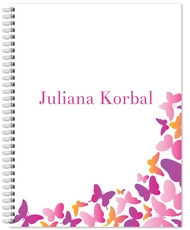 Butterflies Spiral Notebook