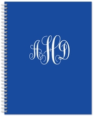 Script Monogram Spiral Notebook