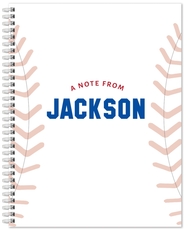 Baseball Spiral Notebook