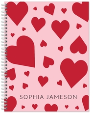 Big Hearts Spiral Notebook