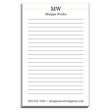 Executive Initials Notepads