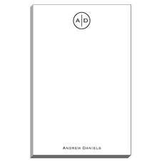 Circle Initials Notepads