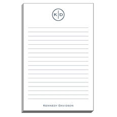 Circle Initials Notepads