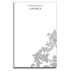Simple Damask Notepads