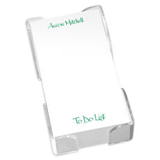 Mitchell List Sheets with Acrylic Holder