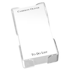 List Sheets in Holder with Choice of Typestyle