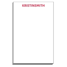 Bold Name Notepads