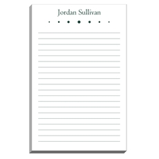 Row of Dots Notepads