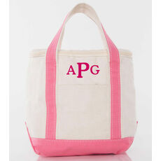 Personalized Coral Insulated Lunch Tote