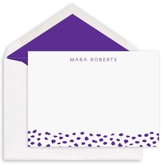 Spotted Edge Flat Note Cards