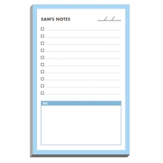 Bordered Check List Notepads