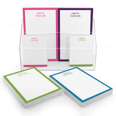 Essential Bordered Notepad Set (6 Pads)