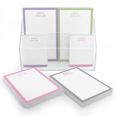 Essential Bordered Notepad Set (6 Pads)