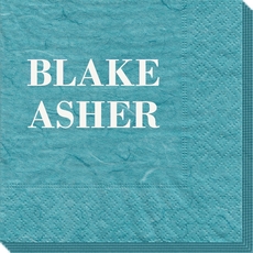 Two Bold Names Bali Napkins